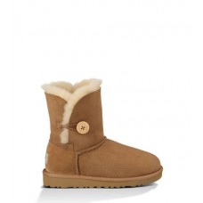 Детские угги UGG Baby Bailey Button Chestnute