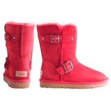 UGG Classic Short Clasp Red (М-447)