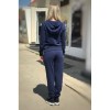 Купить Женский темно-синий прогулочный костюм деми Colors of California Classic Zip Hoodie, худи на молнии в Украине