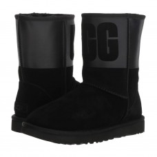 Купить UGG Classic Sparkle Rubber Boot Black в Украине