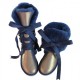 Купить UGG Classic Tall Blue на шнуровке в Украине