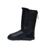 Купить Ugg Classic Tall Zip Tall Leather Black в Украине