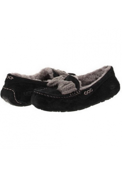 Купить UGG Ansley Knit Bow Black В Украине
